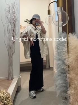 瀬川百花さん（レディース・156cm）の冬コーディネート