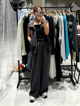 瀬川百花さん（レディース・156cm）の秋コーディネート