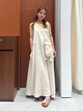 瀬川百花さん(レディース・156cm)の夏コーディネート