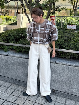 瀬川百花さん（レディース・156cm）の秋コーディネート