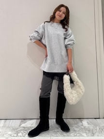 ヘムデザインストレッチデニム｜アングリッド（Ungrid）アウトレット