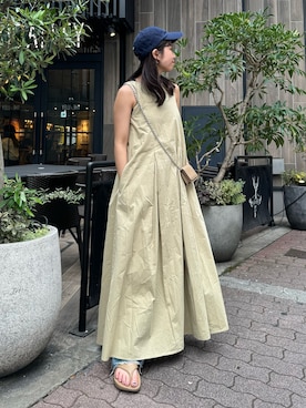 瀬川百花さん(レディース・156cm)の春コーディネート