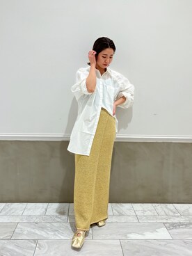 瀬川百花さん(レディース・156cm)の冬コーディネート