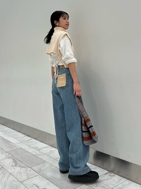 瀬川百花さん(レディース・156cm)の冬コーディネート
