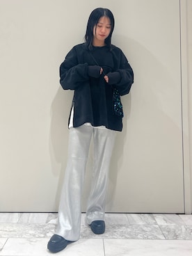 瀬川百花さん（レディース・156cm）の秋コーディネート