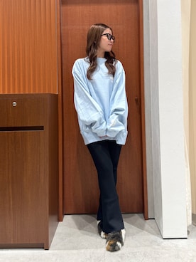 瀬川百花さん(レディース・156cm)の秋コーディネート
