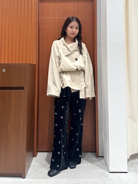 「Ungrid（アングリッド）のアイテム」を使った、瀬川百花さん（レディース・156cm）の秋コーディネート