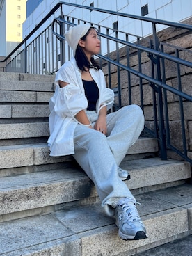 瀬川百花さん（レディース・156cm）の秋コーディネート