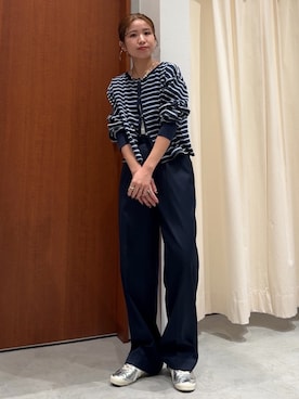 「Ungrid（アングリッド）のアイテム」を使った、瀬川百花さん（骨格ウェーブ・レディース・156cm）の春コーディネート