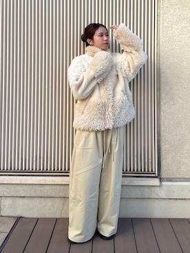 瀬川百花さん(レディース・156cm)の秋コーディネート