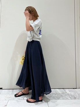 瀬川百花さん（レディース・156cm）の春コーディネート