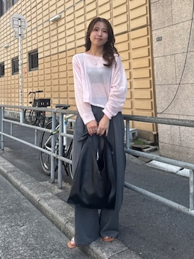 瀬川百花さん（レディース・156cm）の春コーディネート