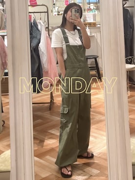 瀬川百花さん（レディース・156cm）の夏コーディネート