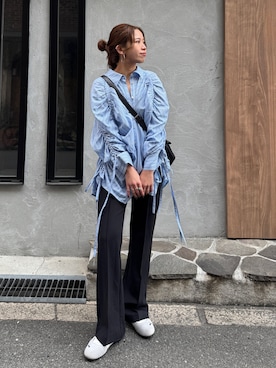 瀬川百花さん(レディース・156cm)の冬コーディネート