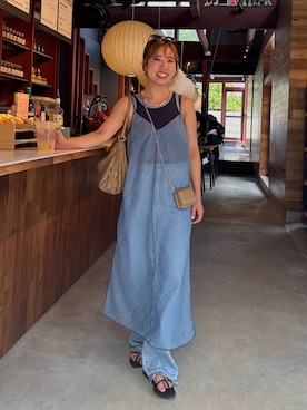 瀬川百花さん（レディース・156cm）の夏コーディネート