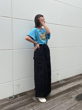 瀬川百花さん(レディース・156cm)の春コーディネート