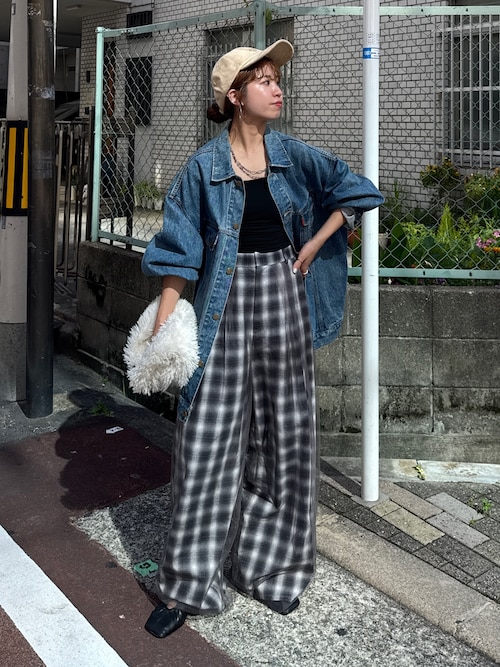 ビッグシルエットデニムジャケット