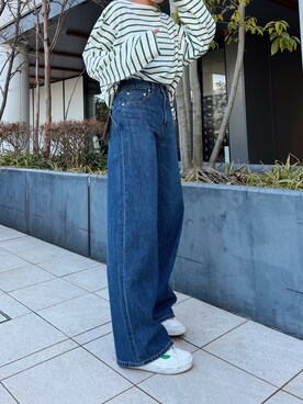 瀬川百花さん(レディース・156cm)の冬コーディネート