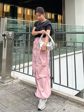 瀬川百花さん（レディース・156cm）の春コーディネート