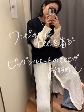 瀬川百花さん（レディース・156cm）の春コーディネート