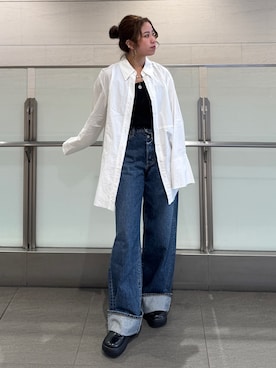 瀬川百花さん（レディース・156cm）の冬コーディネート