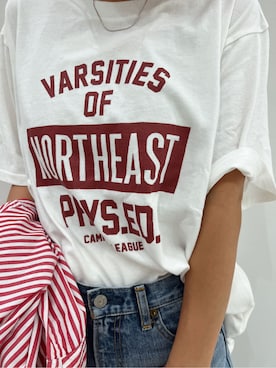 瀬川百花さん(レディース・156cm)の夏コーディネート