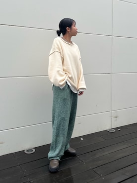 瀬川百花さん(レディース・156cm)の秋コーディネート