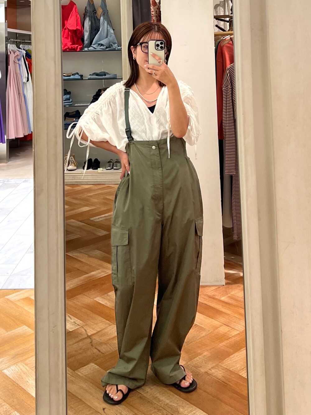 Ungrid ミリタリールーズサロペット 楽天市場】【予約】15%OFF! Ungrid アングリッド ミリタリー