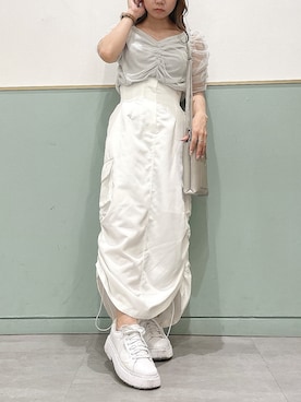 tomomiさん（レディース・145cm）の夏コーディネート