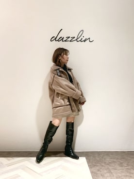 「フェミニンコーデ」｜「アイテム（ブルゾン）」を使った、tomomiさん（レディース・145cm）の秋コーディネート