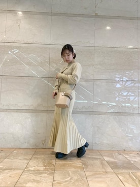 「マーメイド」｜「アイテム（ジャケット/アウター）」を使った、tomomiさん（レディース・145cm）の冬コーディネート