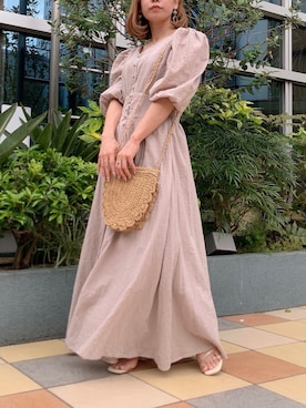 tomomiさん（レディース・145cm）の春コーディネート