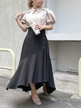 「アイテム（パンプス、ピンク系）」を使った、tomomiさん（レディース・145cm）の夏コーディネート