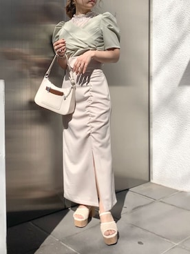 tomomiさん（レディース・145cm）の春コーディネート