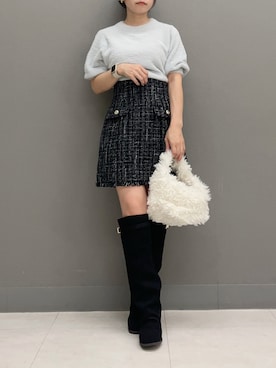 「アイテム（トップス）」を使った、tomomiさん（レディース・145cm）の秋コーディネート