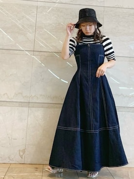 tomomiさん（レディース・145cm）の春コーディネート