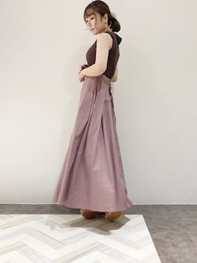 tomomiさん（レディース・145cm）の夏コーディネート