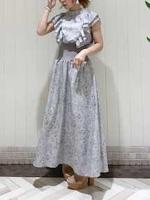 ラインアートリブノースリワンピース｜ダズリン（dazzlin