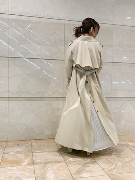 「大人シンプル」｜「アイテム（その他アウター）」を使った、tomomiさん（レディース・145cm）の冬コーディネート
