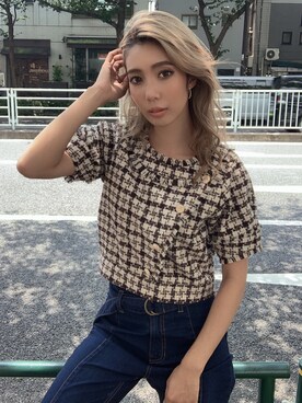 yukinoさん(レディース・164cm)の夏コーディネート