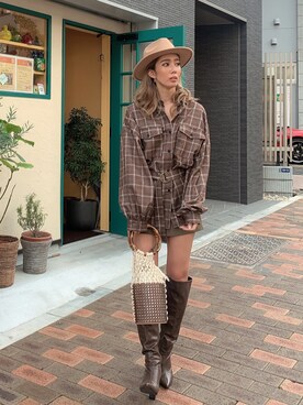 yukinoさん（レディース・164cm）の夏コーディネート