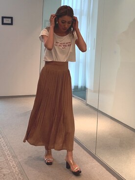 yukinoさん（レディース・164cm）の春コーディネート