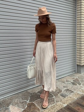 yukinoさん（レディース・164cm）の夏コーディネート