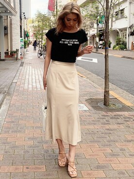 yukinoさん(レディース・164cm)の春コーディネート