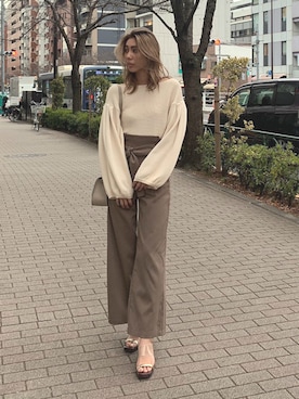 yukinoさん（レディース・164cm）の春コーディネート