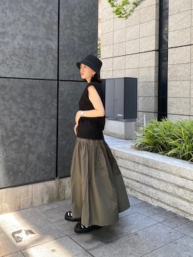 園部 涼子さん(レディース・162cm)の夏コーディネート