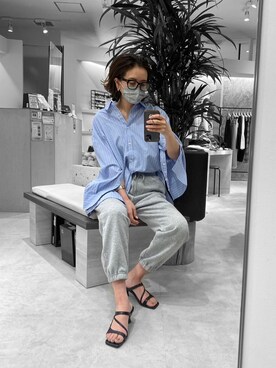 園部 涼子さん（レディース・162cm）の春コーディネート