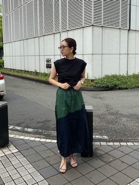 園部 涼子さん（レディース・162cm）の夏コーディネート