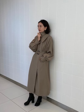 「Autumn」｜園部 涼子さん（レディース・162cm）の秋コーディネート