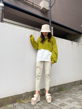 園部 涼子さん(レディース・162cm)の春コーディネート